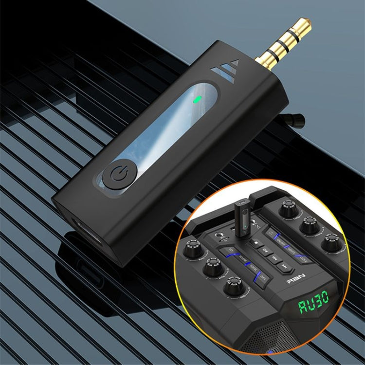 Micrófono de reducción de ruido inalámbrico Lavalier para teléfono/cámara/portátil/MacBook con receptor de 3,5 mm, One by One, One by Two