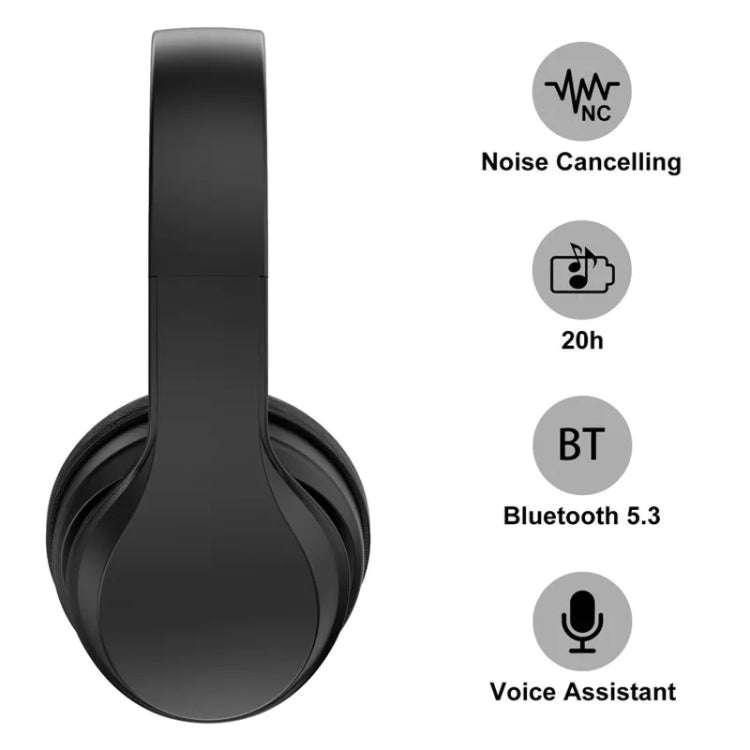 OY712 para computadora, teléfono móvil, auriculares, auriculares inalámbricos Bluetooth con cancelación de ruido para juegos de graves