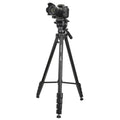 Yunteng VCT-3000 trípode profesional de aluminio para cámara con cabezal panorámico, VCT-3000