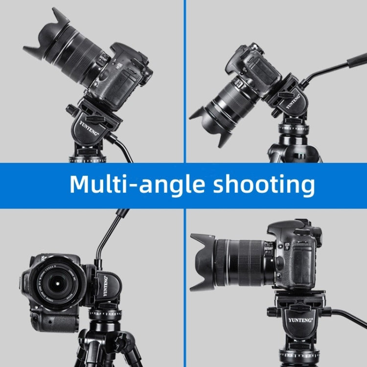 Yunteng VCT-3000 trípode profesional de aluminio para cámara con cabezal panorámico, VCT-3000