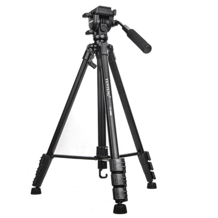 Trípode de aluminio con cabeza hidráulica profesional YUNTENG VCT-6006, VCT-6006
