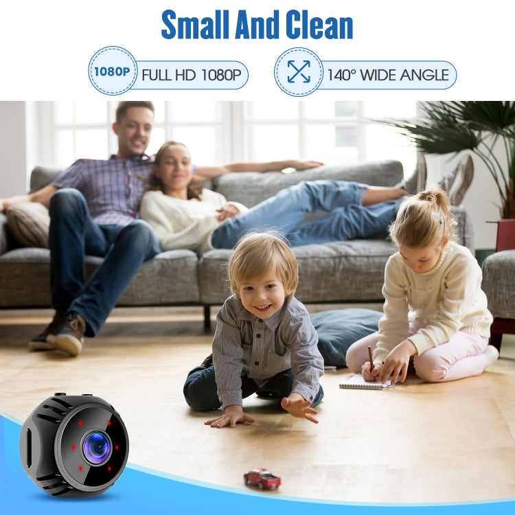 W8 Mini Cámara HD 1080P Visión Nocturna Batería Video Vigilancia Wifi Smart Home Cámara