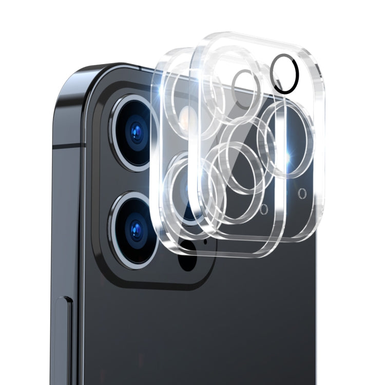 2 uds ENKAY Hat-Prince 9H lente de cámara trasera película de vidrio templado, For iPhone 17e / 16e, For iPhone 17 Pro Max, For iPhone 17 Pro, For iPhone 17, For iPhone Air, For iPhone 16 Pro / 16 Pro Max, For iPhone 16 / 16 Plus                       ...