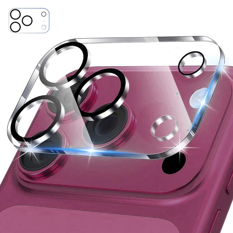 ENKAY Hat-Prince Black Ring 9H Lente de la cámara trasera Película de vidrio templado, For iPhone 17 Pro Max, For iPhone 17 Pro, For iPhone 17, For iPhone Air, For iPhone 16 Pro / 16 Pro Max, For iPhone 16 / 16 Plus, For iPhone 15 Pro / 15 Pro Max     ...