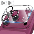 2 uds ENKAY Hat-Prince anillo negro 9H lente de la cámara trasera película de vidrio templado, For iPhone 17 Pro Max, For iPhone 17 Pro, For iPhone 17, For iPhone Air, For iPhone 16 Pro / 16 Pro Max, For iPhone 16 / 16 Plus, For iPhone 15 Pro / 15 Pro ...