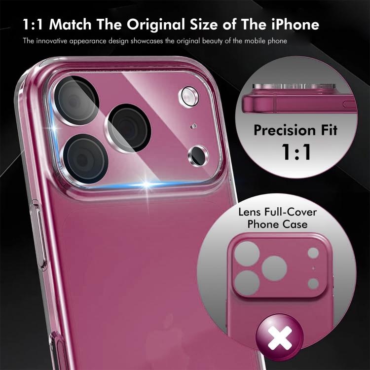 2 uds ENKAY Hat-Prince anillo negro 9H lente de la cámara trasera película de vidrio templado, For iPhone 17 Pro Max, For iPhone 17 Pro, For iPhone 17, For iPhone Air, For iPhone 16 Pro / 16 Pro Max, For iPhone 16 / 16 Plus, For iPhone 15 Pro / 15 Pro ...