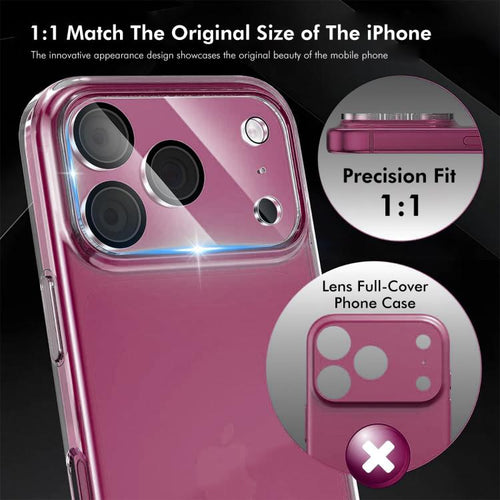 2 uds ENKAY Hat-Prince anillo negro 9H lente de la cámara trasera película de vidrio templado, For iPhone 17 Pro Max, For iPhone 17 Pro, For iPhone 17, For iPhone Air, For iPhone 16 Pro / 16 Pro Max, For iPhone 16 / 16 Plus, For iPhone 15 Pro / 15 Pro ...