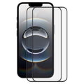 2 uds ENKAY pegamento completo alto aluminio-silicio película de vidrio templado, For iPhone 17e / 16e, For iPhone 16 Pro Max, For iPhone 16 Pro, For iPhone 16 Plus, For iPhone 16, For iPhone 15 Pro Max, For iPhone 15 Pro, For iPhone 15 Plus           ...