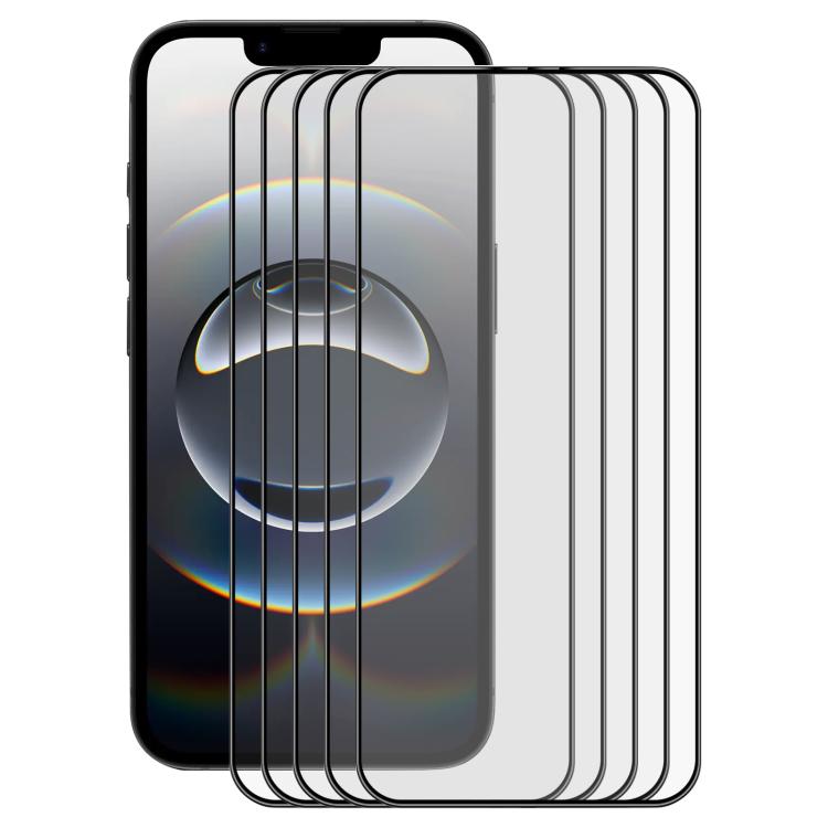 5 uds ENKAY pegamento completo alto aluminio-silicio película de vidrio templado, For iPhone 17e / 16e, For iPhone 16 Pro Max, For iPhone 16 Pro, For iPhone 16 Plus, For iPhone 16, For iPhone 15 Pro Max, For iPhone 15 Pro, For iPhone 15 Plus           ...