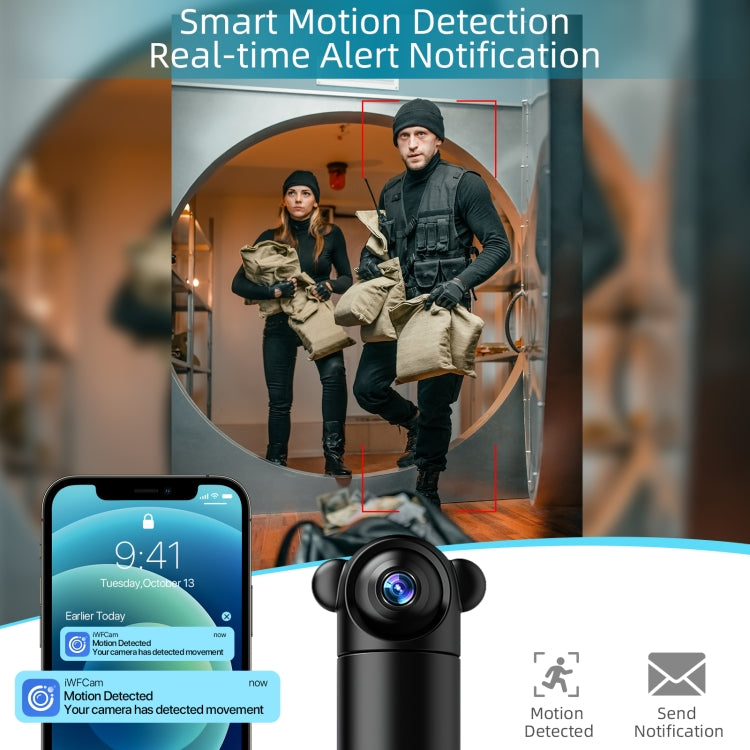 V10 HD Infrarrojo Hogar Visión nocturna Mini cámara Control remoto Cámara de seguridad familiar, V10
