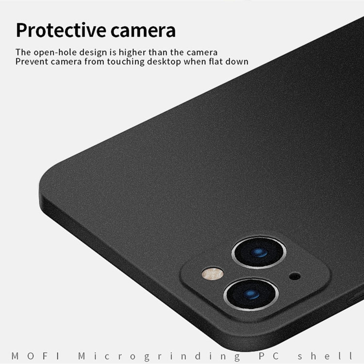 MOFI Fandun Series Frosted PC Estuche para teléfono todo incluido ultrafino, For iPhone 15 Pro Max, For iPhone 15 Pro, For iPhone 15 Plus, For iPhone 15