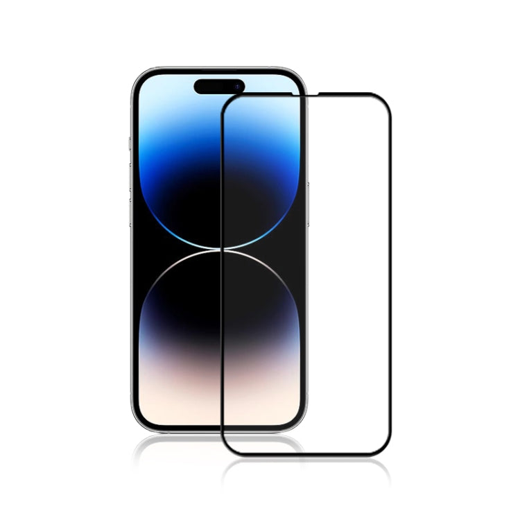 Protector de pantalla de vidrio templado de cubierta completa con pegamento completo 2.5D, For iPhone 15 Pro Max, For iPhone 15 Pro, For iPhone 15 Plus, For iPhone 15