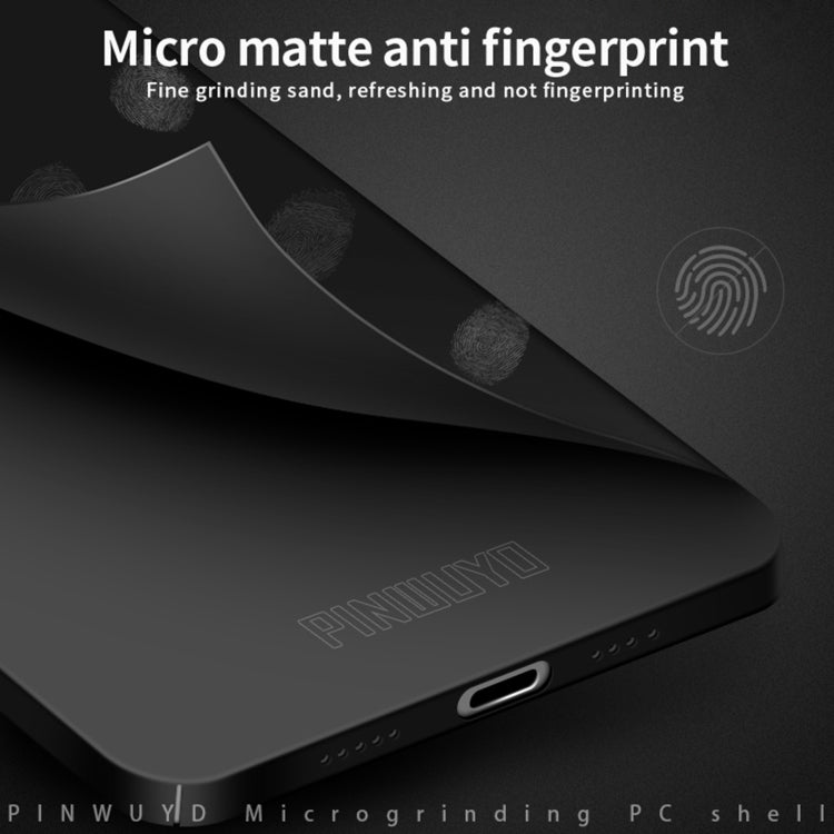 PINWUYO Micro-Frosted PC Estuche rígido ultrafino para teléfono con anillo magnético Magsafe, For iPhone 16 Pro Max, For iPhone 16 Pro, For iPhone 16 Plus, For iPhone 16, For iPhone 15 Pro Max, For iPhone 15 Pro, For iPhone 15 Plus, For iPhone 15