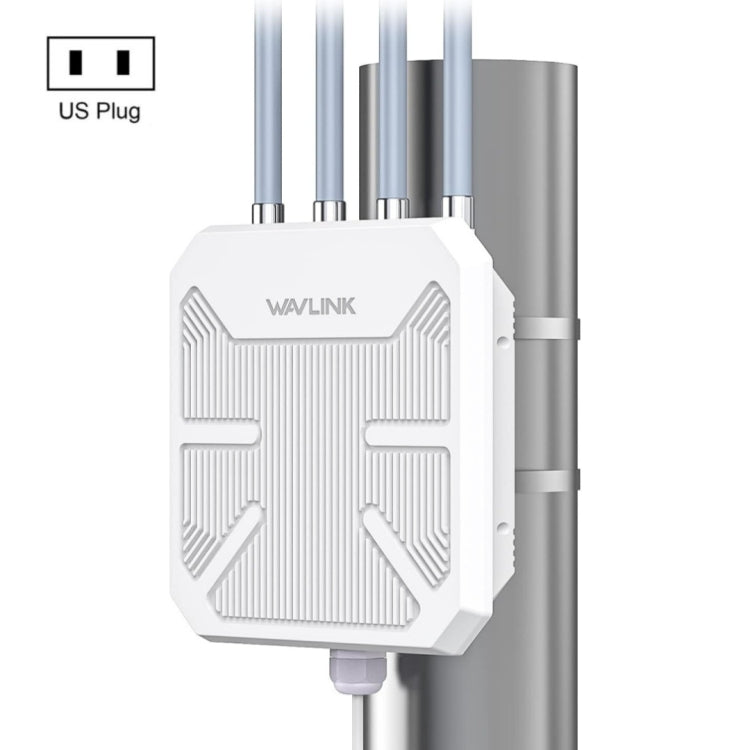 WAVLINK WN573HX1 WiFi 6 AX1800 IP67 Enrutadores WiFi inalámbricos de doble banda impermeables para exteriores, US Plug, EU Plug, UK Plug, AU Plug