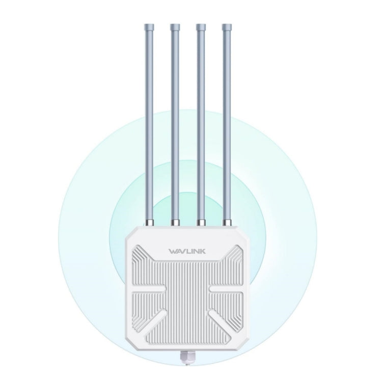 WAVLINK WN573HX1 WiFi 6 AX1800 IP67 Enrutadores WiFi inalámbricos de doble banda impermeables para exteriores, US Plug, EU Plug, UK Plug, AU Plug