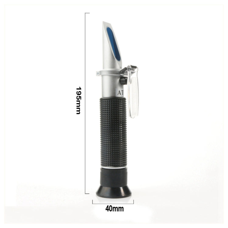 Refractómetro RZ116, refractómetro Digital automático portátil de Alcohol, 0-80 glicol, refractómetro Atc Brix portátil, caja de cerveza