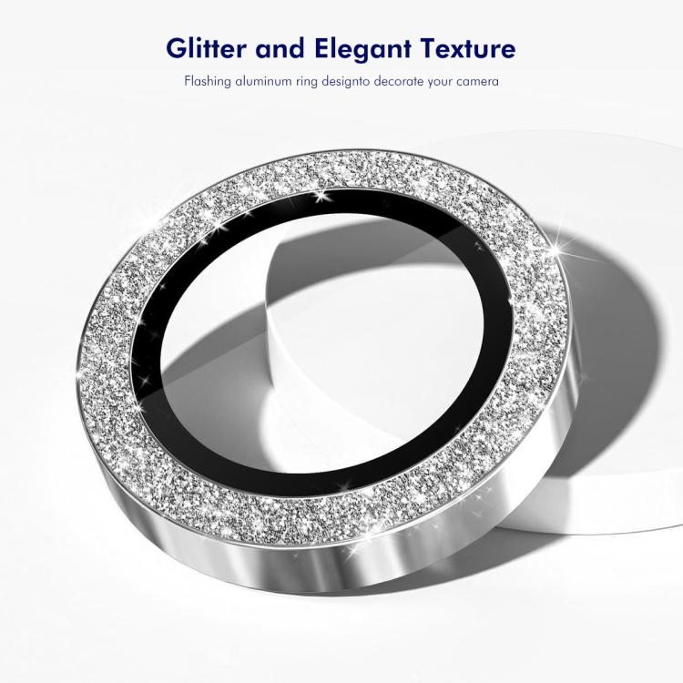 ENKAY Hat-Prince Glitter Lente trasera Aleación de aluminio Película de vidrio templado, For iPhone 17 Pro / 17 Pro Max, For iPhone 17, For iPhone Air, For iPhone 15 Pro / 15 Pro Max, For iPhone 15 / 15 Plus