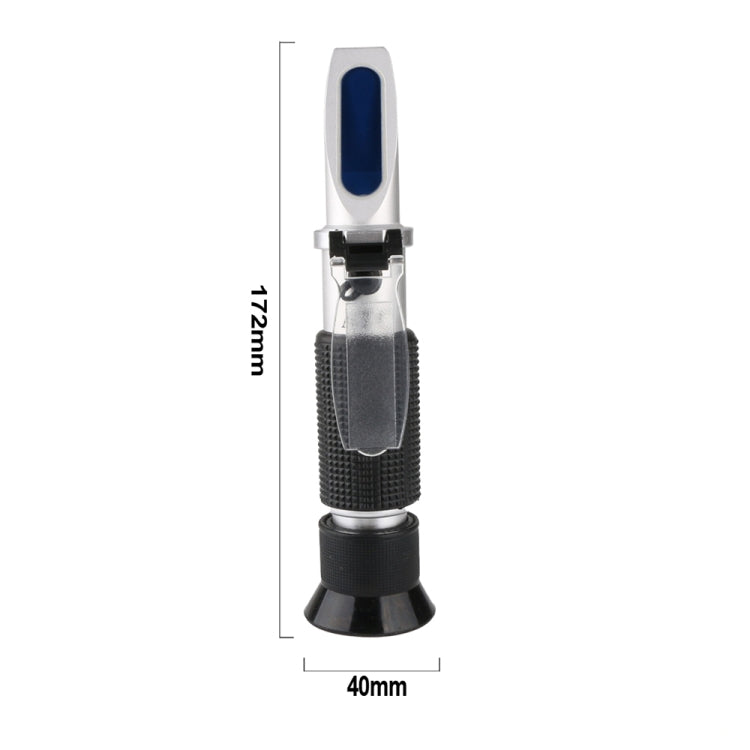 Refractómetro óptico de concentración de salinidad herramienta de medición portátil de alta precisión RZ112 0 ~ 28%