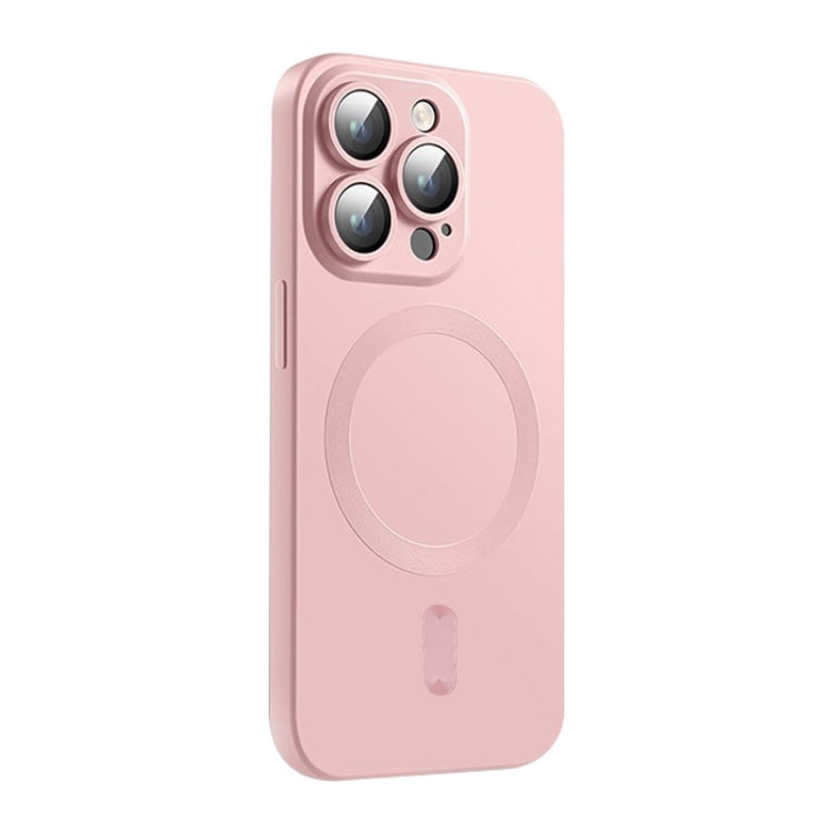 Funda para teléfono ENKAY MagSafe Matte TPU con película para lentes, For iPhone 16 Pro Max, For iPhone 16 Pro, For iPhone 16 Plus, For iPhone 16, For iPhone 15 Pro Max, For iPhone 15 Pro