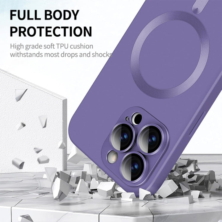 Funda para teléfono ENKAY MagSafe Matte TPU con película para lentes, For iPhone 16 Pro Max, For iPhone 16 Pro, For iPhone 16 Plus, For iPhone 16, For iPhone 15 Pro Max, For iPhone 15 Pro