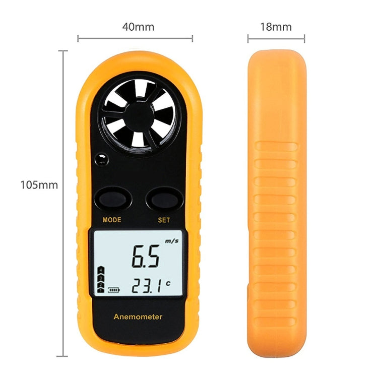 Anemómetro GM816, GM816 (Yellow)