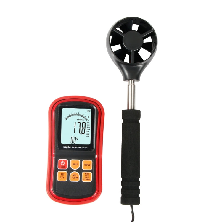 Anemómetro digital GM8909, GM8909