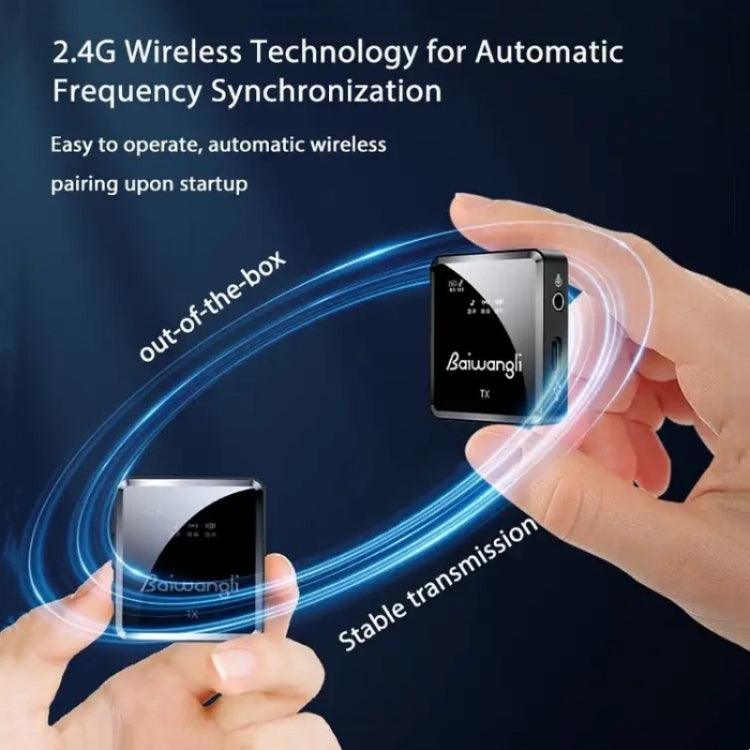 SX39 para iPhone Lavalier Micrófono inalámbrico de reducción de ruido con transmisor dual + receptor, For iPhone