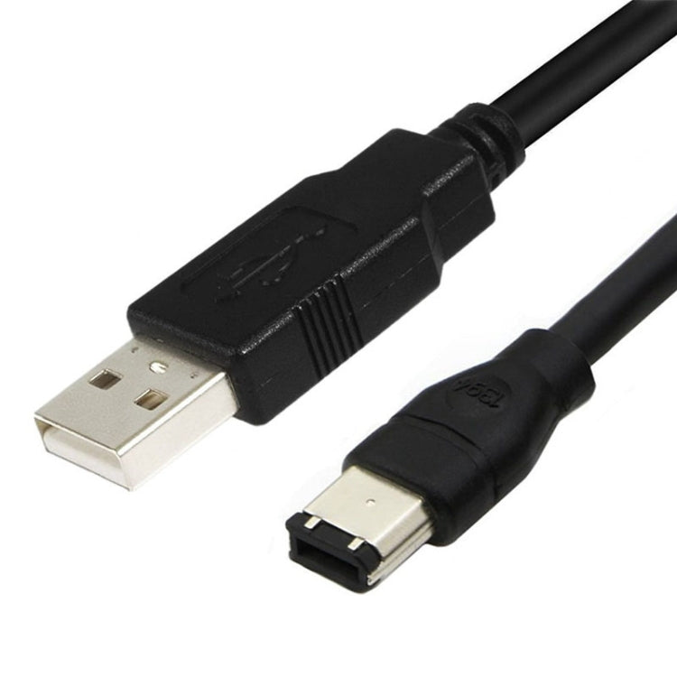 JUNSUNMAY Firewire IEEE 1394 Cable convertidor adaptador macho de 6 pines a USB 2.0 macho, 1.8m, 3m, 4.5m