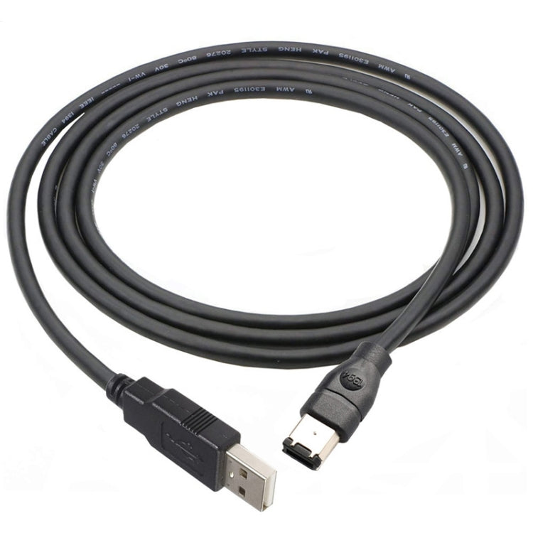 JUNSUNMAY Firewire IEEE 1394 Cable convertidor adaptador macho de 6 pines a USB 2.0 macho, 1.8m, 3m, 4.5m