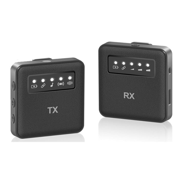 Micrófono inalámbrico USB Lavalier para iPhone, iPad, Android y cámaras, 1 To 1, 1 To 2