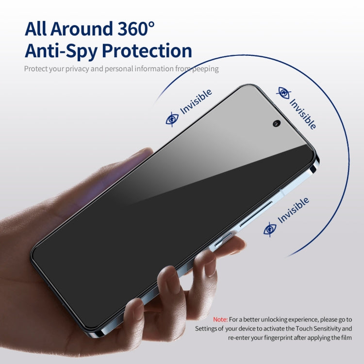 2 piezas ENKAY Hat-Prince Película de vidrio templado de pantalla completa de privacidad anti-peeping de 360 grados, For iPhone 15 Pro Max, For iPhone 15 Pro, For iPhone 15 Plus, For iPhone 15, For iPhone 14 Plus, For iPhone 14, For iPhone 14 Pro    ...