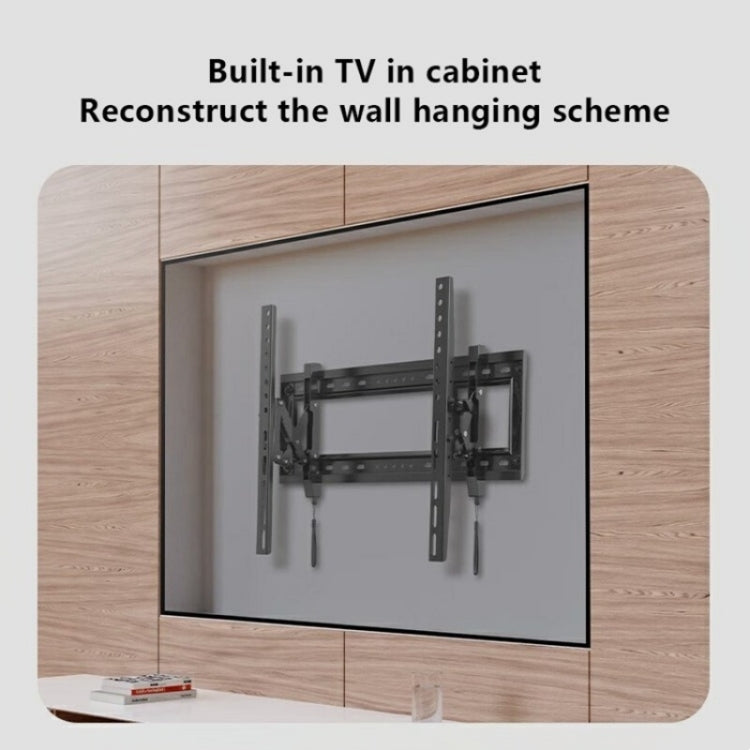 NB DF80-T Soporte de televisión ajustable en ángulo Soporte universal de montaje en pared para TV de 65-90 pulgadas, DF80-T