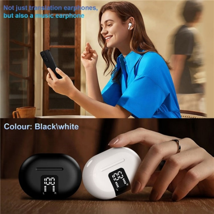 Auriculares inalámbricos Bluetooth M10 con traductor de voz inteligente, auriculares de traducción en varios idiomas, M10