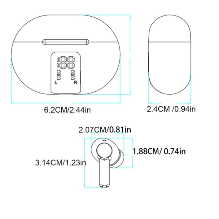 Auriculares inalámbricos Bluetooth M10 con traductor de voz inteligente, auriculares de traducción en varios idiomas, M10