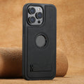 Funda para teléfono Suteni G2 Magsafe Litchi con textura de cuero y soporte, For iPhone 13 Pro Max, For iPhone 13 Pro, For iPhone 13, For iPhone 12, For iPhone 12 Pro Max, For iPhone 12 Pro