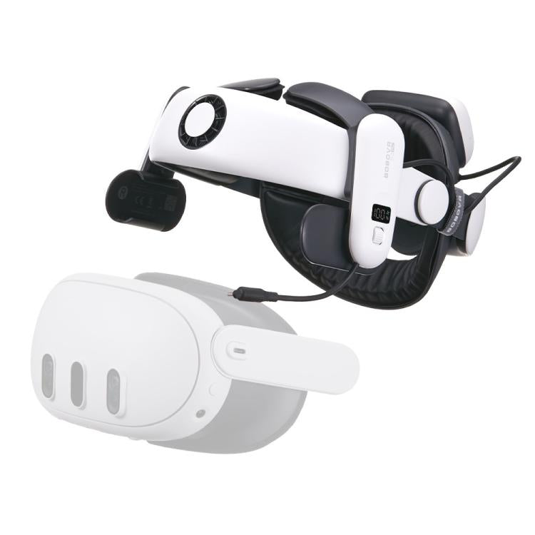 BOBOVR S3 Pro para correa para la cabeza Meta Quest 3 VR con batería de 10000mAh, S3 Pro