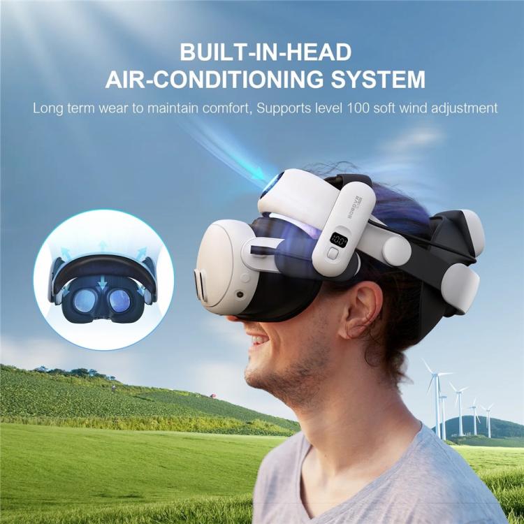 BOBOVR S3 Pro para correa para la cabeza Meta Quest 3 VR con batería de 10000mAh, S3 Pro