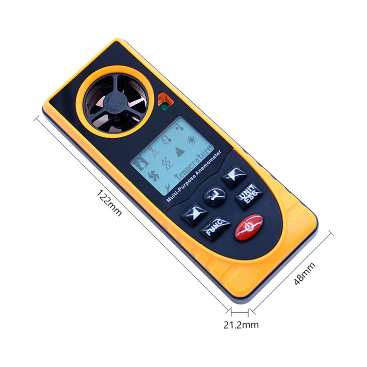 Anemómetro multiusos GM8910