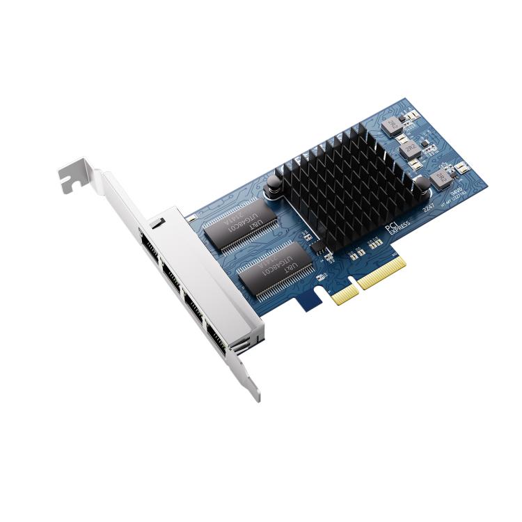 Tarjeta Lan de 4 puertos Intel I350_PCIe 4x Server, 4x Server