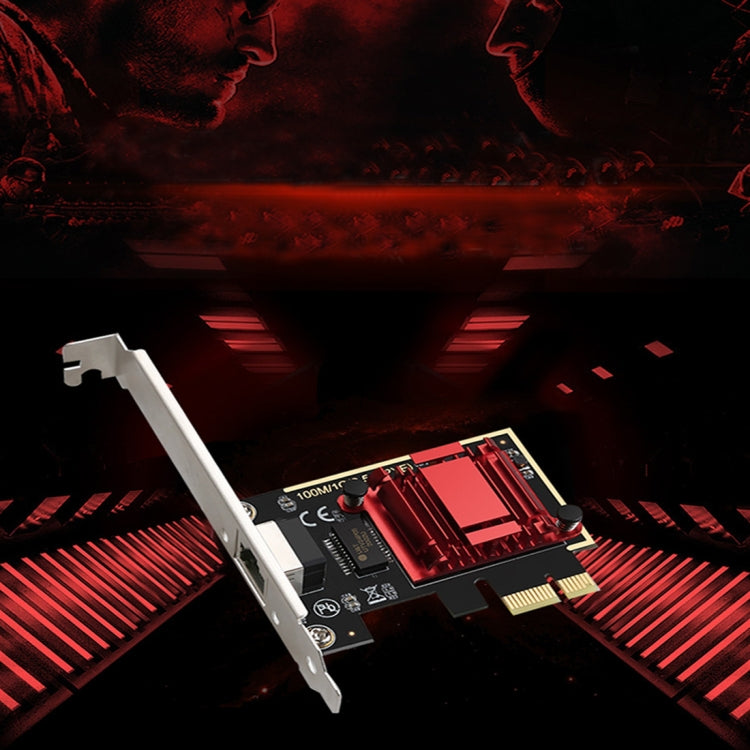 Adaptador de red Gigabit de cuatro puertos 2,5G, chip 8125BG de escritorio, servidor Ethernet, adaptador de red ESXi sin disco PXE