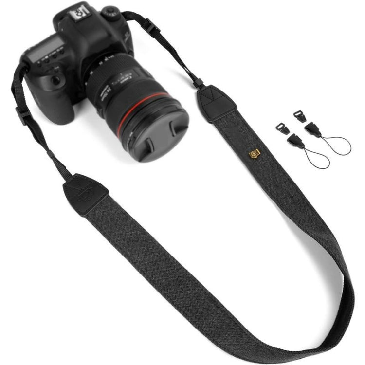 Correa para cámara Correa para hombro y cuello de lona con hebillas de liberación rápida para cámara DSLR / SLR, Canvas Neck Strap