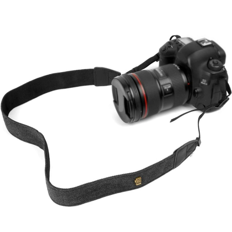 Correa para cámara Correa para hombro y cuello de lona con hebillas de liberación rápida para cámara DSLR / SLR, Canvas Neck Strap