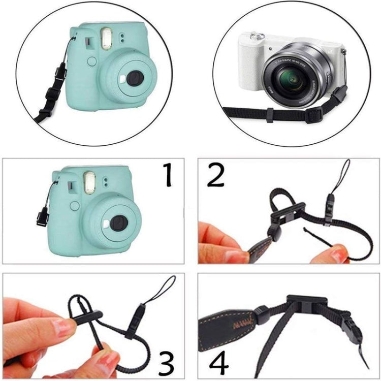 Correa para cámara Correa para hombro y cuello de lona con hebillas de liberación rápida para cámara DSLR / SLR, Canvas Neck Strap