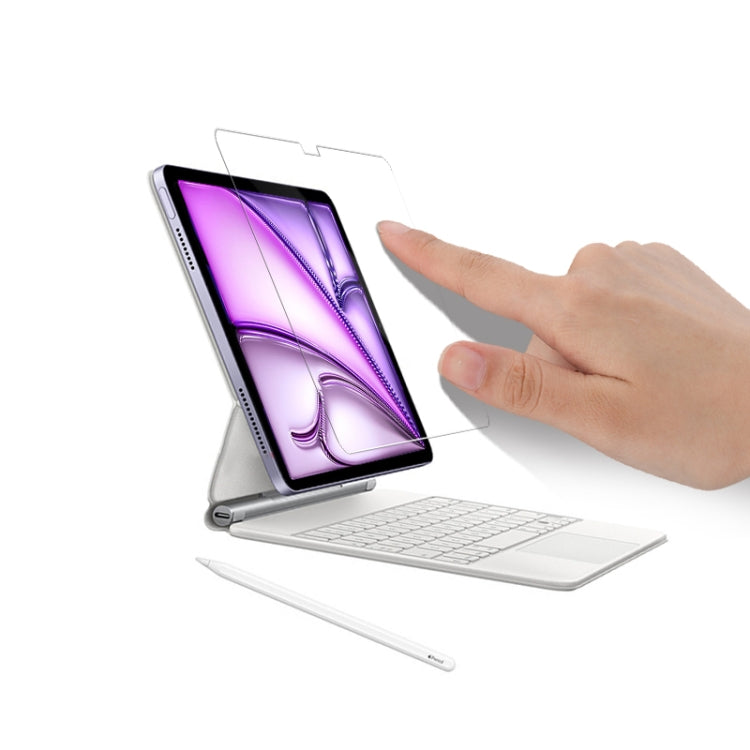 Película de vidrio templado de cobertura total mocolo 2.5D, For iPad Air 13 2026 / Pro 13 2025, For iPad Air 11 2026 / 2025 / 2024, For iPad Pro 11 2025 / 2024