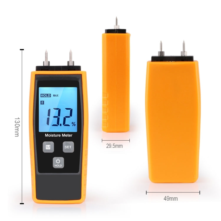 Probador digital del medidor de humedad de madera profesional RZ660, RZ660