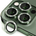 ENKAY AR - Anillo de diamante individual antirreflejo para lente de cámara, película completa de vidrio, For iPhone 16 Pro / 16 Pro Max