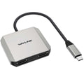 Adaptador de monitor WAVLINK UHP510 Pro con carga PD de 87 W y USB C a doble HD, 4K, 60 Hz