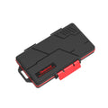 Caja de almacenamiento a prueba de agua y polvo multifunción para tarjetas de memoria SD/TF/XQD/CF/SIM/TF