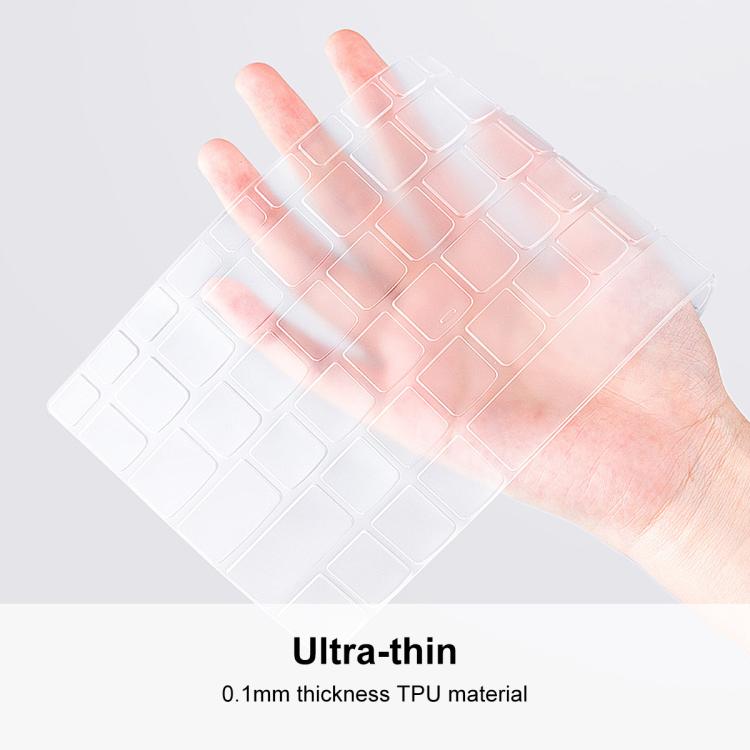 Película protectora de teclado de TPU suave ENKAY versión UE, For MacBook Neo 13 inch 2026 (A18 Pro) A3404 256G, For MacBook Pro 14.2 / 16.2 / Air 13.6 / 15.3