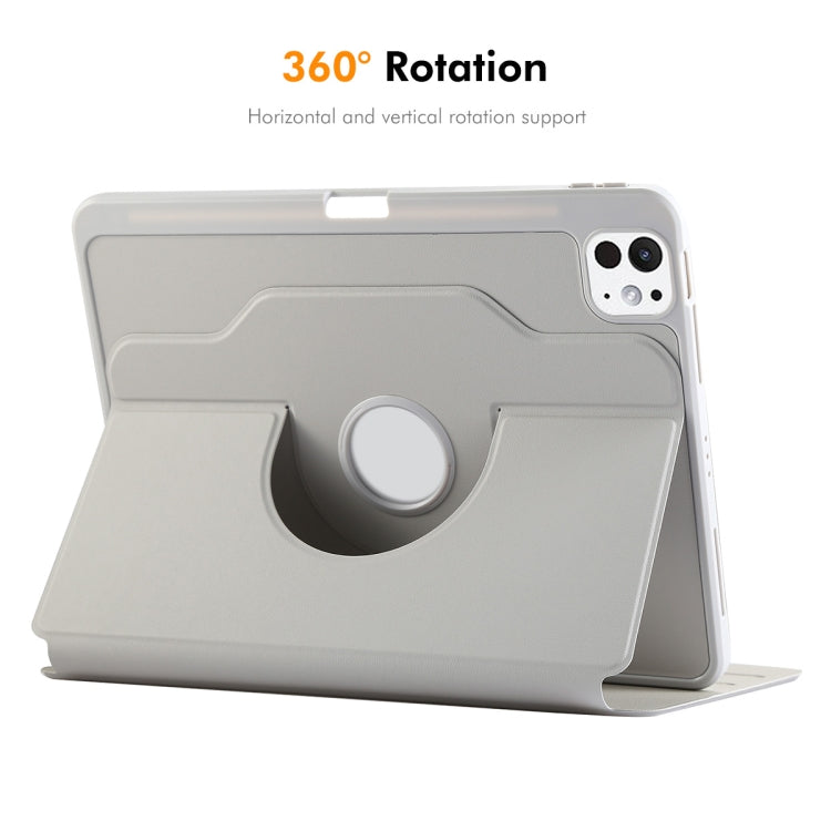 ENKAY - Funda inteligente de cuero TPU con rotación de 360 grados y ranura para bolígrafo para tableta, For iPad Air 13 2026 / 2025 / 2024, For iPad Air 11 2026 / 2025 / 2024, For iPad Pro 13 2025 / 2024, For iPad Pro 11 2025 / 2024                  ...